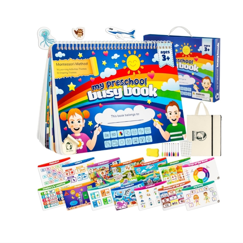 Busy Book For Preschool Kids